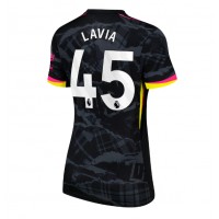 Camiseta Chelsea Romeo Lavia #45 Tercera Equipación Replica 2024-25 para mujer mangas cortas